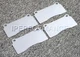 Titanium Brake Pad Shim Heat Shield Set for Dodge Viper SRT10 2003-2009 REAR