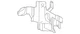 Genuine Mitsubishi Dash Shield 5374A486
