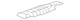 Genuine Honda Plate A Floor Heat Baffle 74601-SNW-000