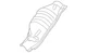 Genuine Subaru 2006-2008 Forester Catalytic Converter Heat Shield 44651AA460