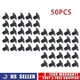 50X Black Fender Apron Grommet Nut Clips Fits Acura ILX MDX Honda CR-V Odyssey