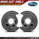 2Pcs Rear Side Brake Dust Shield for Subaru Forester 2014-2018 Impreza Crosstrek