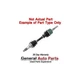 07 08 09 10 11 12 13 MERCEDES S550: Right Rear Axle Shaft, AWD