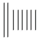 Mishimoto Set of Six 6in & Two 14in Stainless Steel Locking Ties