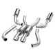 CORSA 14119 Sport Cat-Back Exhaust System for 1996-2002 Dodge Viper RT/GTS 8.0L