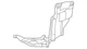 Genuine Honda 2016-2022 HR-V Splash Shield 74165-T7J-H00