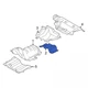 Genuine Ford Floor Pan Heat Shield LX6Z-7811435-A