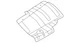 Genuine Subaru Exhaust Shield 59024FL020