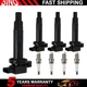 4x Ignition Coils & 4x Iridium Spark Plug UF316 For 2000-2017 Toyota Prius Yaris