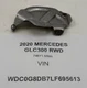 2016-2022 MERCEDES GLC300 ENGINE CRANKSHAFT SENSOR HEAT SHIELD A2740108502