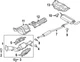 Genuine Nissan Catalytic Converter Heat Shield 20811-6RP0A