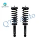 Pair of 2 Rear L-R Quick Complete Strut-Coil Spring For 2000-2002 Jaguar S-Type