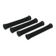 Vibrant Spark Plug Boot Heat Sleeve 25891; 1200deg .750 x 8 in. Black, 4pcs