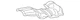 Genuine Honda Plate Fuel Tank Baffle 74651-S1G-A00