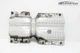 2018-2024 VOLKSWAGEN TIGUAN 2.0L EXHAUST SYSTEM CENTER HEAT SHIELD OEM