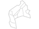 Genuine Nissan Heat Shield 16590-3TU0C