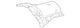 Genuine Mercedes-Benz Shielding 213-682-32-02