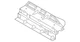 Genuine Audi Cover Plate 06H-129-597-K