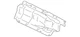Genuine Audi Center Shield 8W0-804-160-D