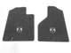 06-10 Dodge Ram 1500 2500 3500 FRONT CARPET FLOOR MATS SLATE GRAY OEM NEW MOPAR