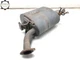 2011-2019 INFINITI Q70 Q70L 3.7L V6 RIGHT PASSENGER REAR EXHAUST MUFFLER OEM
