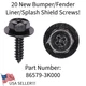 20 NEW BUMPER/FENDER LINER/SPLASH SHIELD SCREWS! FOR HYUNDAI SONATA TUCSON ETC