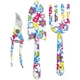 Southern Homewares Floral Design Gardening Tools, Set of 3 - Clippers, 