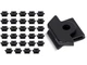 Autopart Premium Splash Shield Retainer Clip Set fits Infiniti Q70L 2015 35DWCB