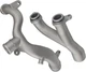 Upgraded Aluminum Thermostat Top Crossover Hose Coolant Pipe Compatible with
