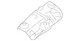 Genuine Nissan Floor Pan Heat Shield 74752-EA000
