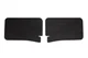 CORSA AC012 Black Heat Shields For C8 Corvette Z06 Superior Exhaust Protection F