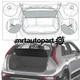 Cargo Cover for Kia Niro 2023-2026 Rear Truck Shield Shade Accessories