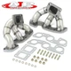 Turbo Manifold Steel Header For Nissan Skyline BNR32 R33 R34 GT-R RB26 RB26DETT