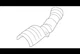 Genuine Subaru Exhaust Heat Shield 44651AG77A