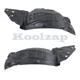 For 11-13 M37/M56 14-18 Q70/Q70L Front Splash Shield Inner Fender Liner SET PAIR