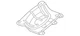 Genuine Volkswagen Center Shield 5Q0-825-611-B
