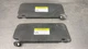 2020-2025 HYUNDAI PALISADE FRONT LH & RH SUN VISOR SHADE SHIELD SET (2) | BLACK