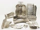 R129 Exhaust shielding set 1296822171 Mercedes SL500