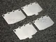 Titanium Brake Pad Shim Heat Shield Set for Mazda RX-7 1986-1995; Front