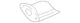 Genuine BMW Intermediate Muffler Plate 18-22-7-508-863