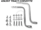 1969 Corvette Side Exhaust Cover Rear Brace Kit with Hardware GM 3966775 3966776