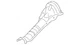 Genuine Subaru Catalytic Converter Heat Shield 44651AG280