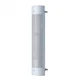 United Pacific 21237 5" 180 Degree Stainless Exhaust Muffler Shield - Vertical S