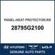 2017-2022 Kia Niro Panel-Heat Protector Rear OEM New 28795G2100