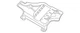 Genuine Volkswagen Heat Shield 7L0-825-681-B