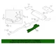 New Genuine Nissan Heat Insulator Front Floor 74758DF30A / 74758-DF30A OEM