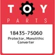 18435-75060 Toyota Protector, monolithic converter 1843575060, New Genuine OEM P