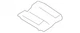 Genuine Volkswagen Heat Shield 3C0-825-701-C