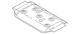 Genuine Mazda Floor Pan Heat Shield KD53-56-451A