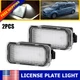 For 2009-2016 Jaguar XJ (X351) 2PCS White LICENSE PLATE LIGHTS LAMP SUPER BRIGHT